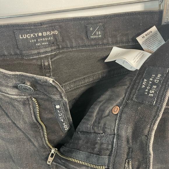 Luck Brandy Ava Straight mid-rise jeans - Picture 2 of 4